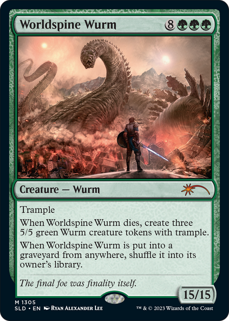 Worldspine Wurm [Secret Lair Drop Series] | Gate City Games LLC