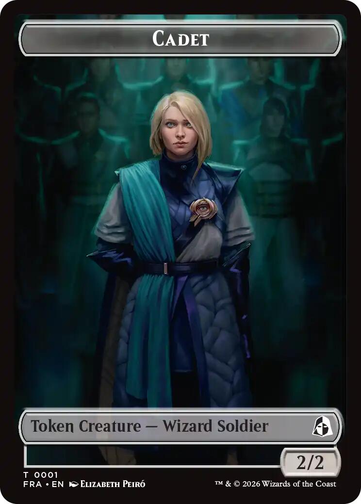 Cadet // Beast Double-Sided Token [Reality Fracture Tokens] | Gate City Games LLC
