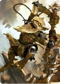 Teeterpeak Ambusher Art Card [Zendikar Rising Art Series] | Gate City Games LLC