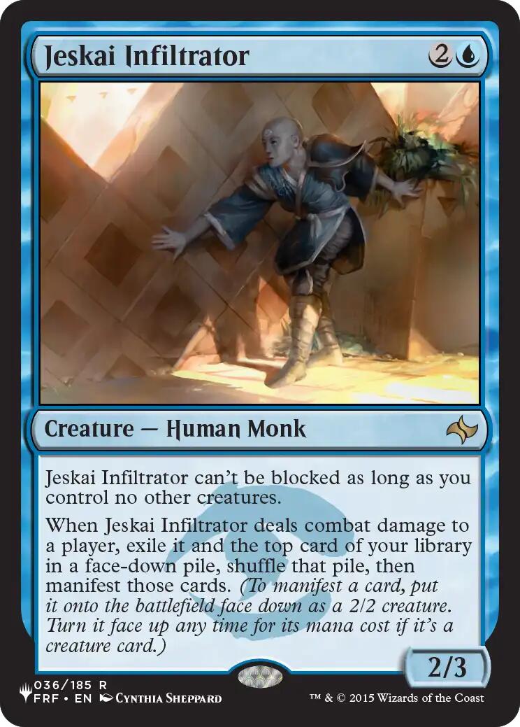 Jeskai Infiltrator [The List] | Gate City Games LLC