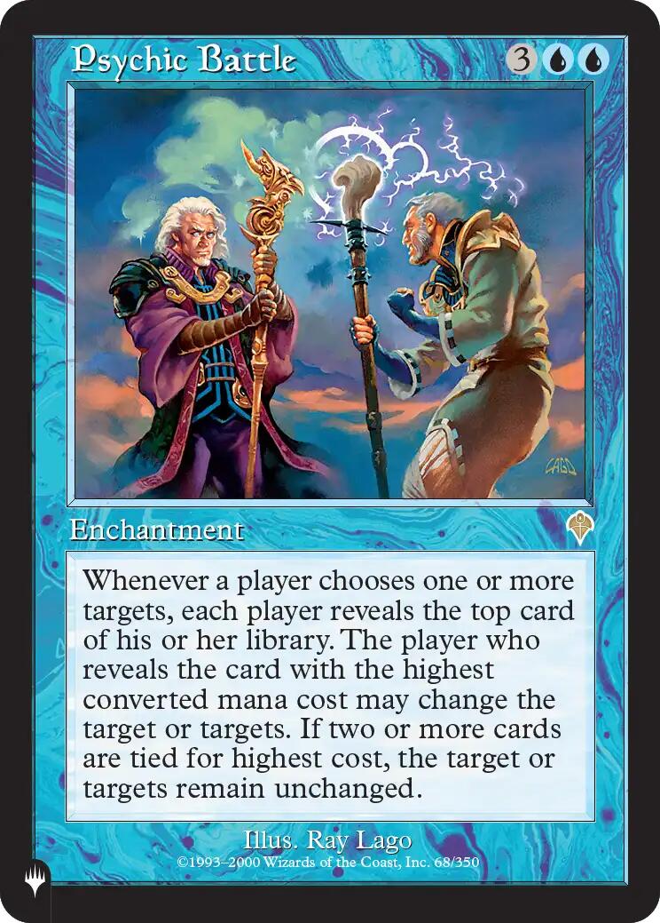 Psychic Battle [The List] | Gate City Games LLC