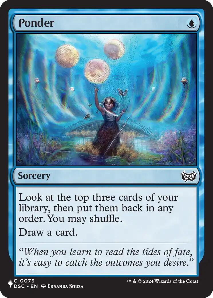 Ponder (DSC) [The List] | Gate City Games LLC