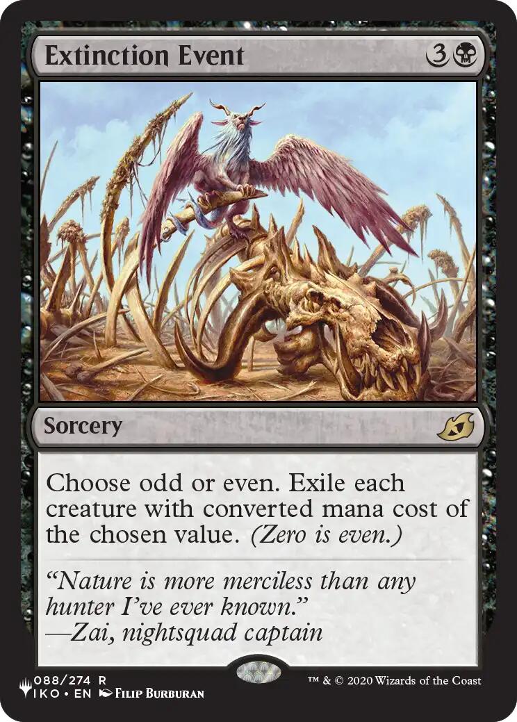 Extinction Event [The List] | Gate City Games LLC