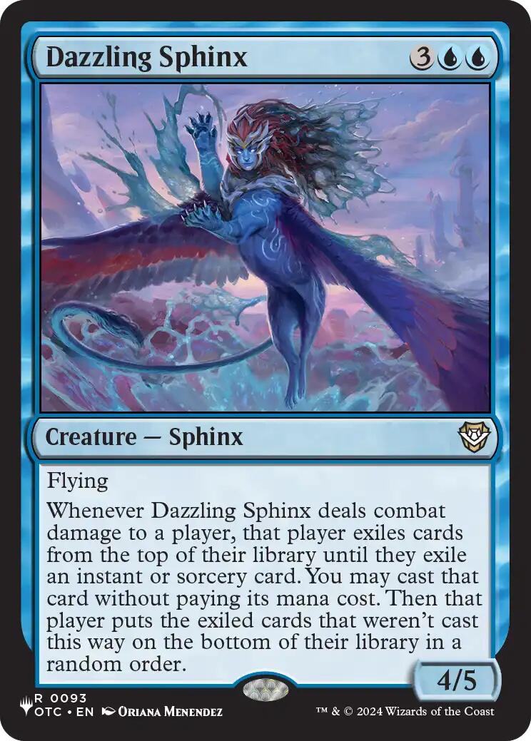 Dazzling Sphinx [The List] | Gate City Games LLC