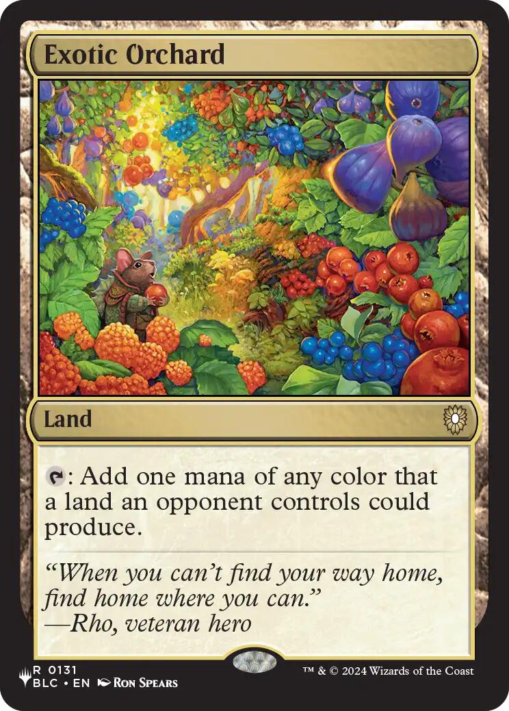 Exotic Orchard [The List] | Gate City Games LLC