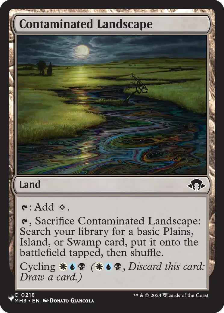 Contaminated Landscape [The List] | Gate City Games LLC