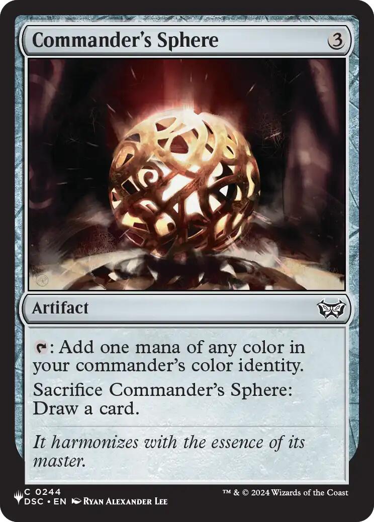 Commander's Sphere (DSC) [The List] | Gate City Games LLC
