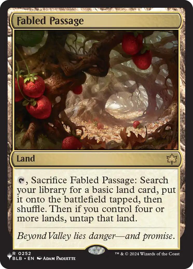 Fabled Passage (BLB) [The List] | Gate City Games LLC