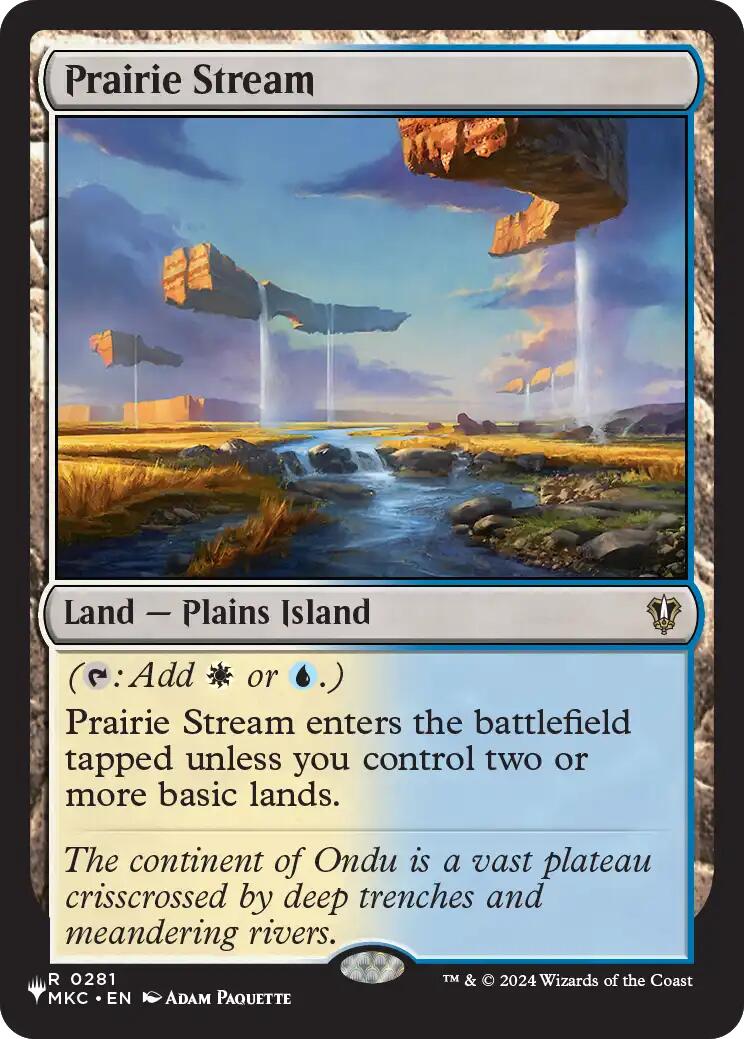 Prairie Stream [The List] | Gate City Games LLC