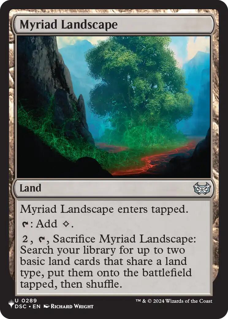 Myriad Landscape (DSC) [The List] | Gate City Games LLC