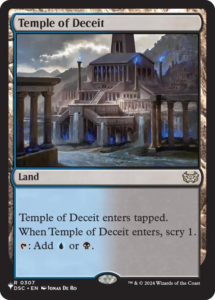Temple of Deceit [The List] | Gate City Games LLC