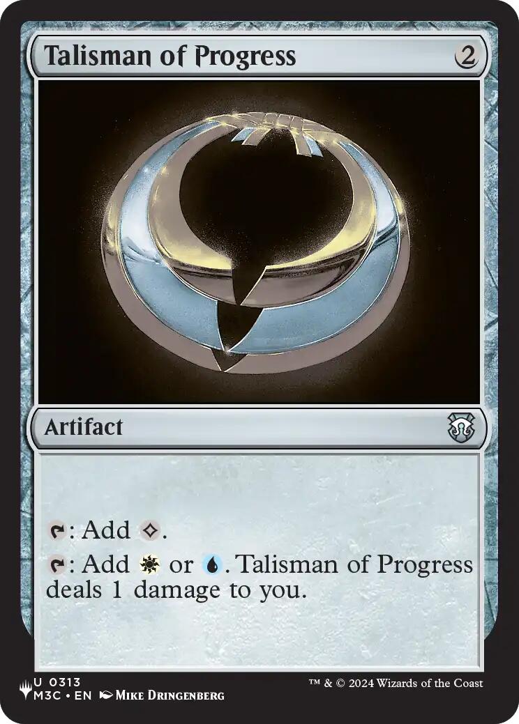 Talisman of Progress [The List] | Gate City Games LLC