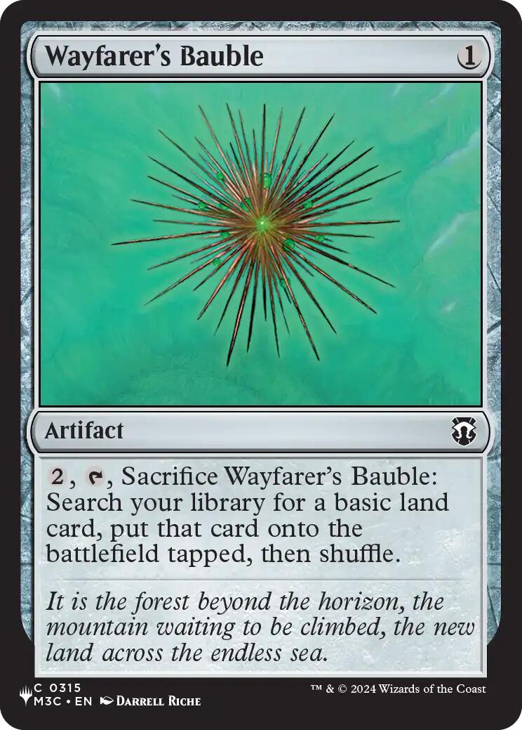 Wayfarer's Bauble (M3C) [The List] | Gate City Games LLC