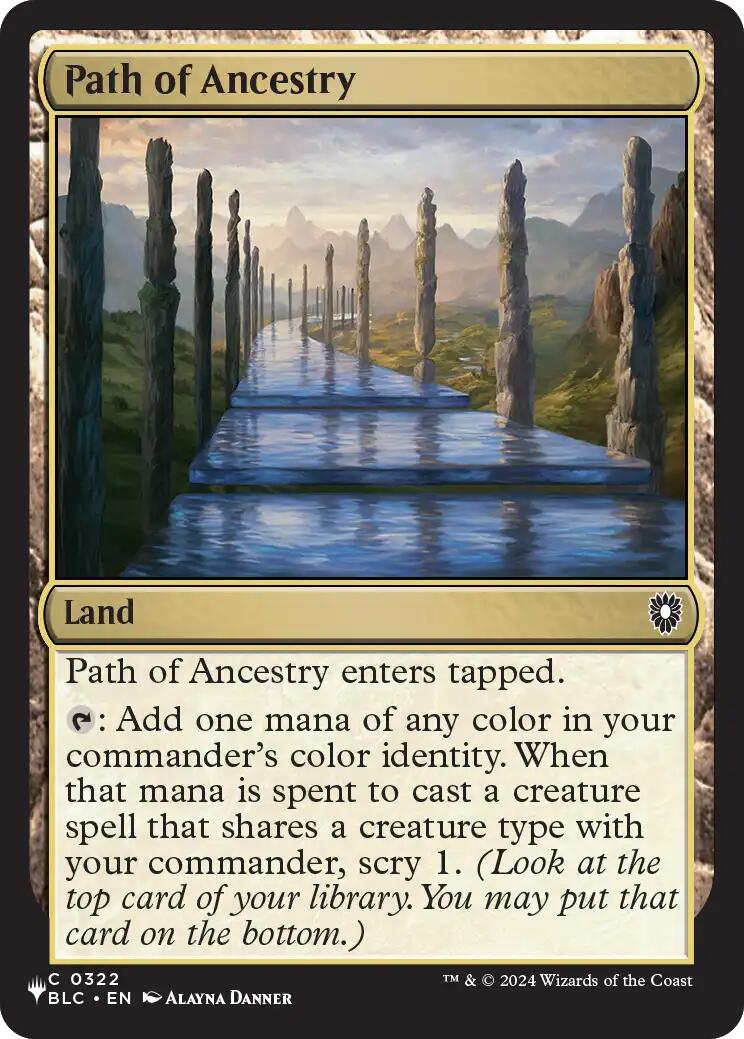 Path of Ancestry (BLC) [The List] | Gate City Games LLC