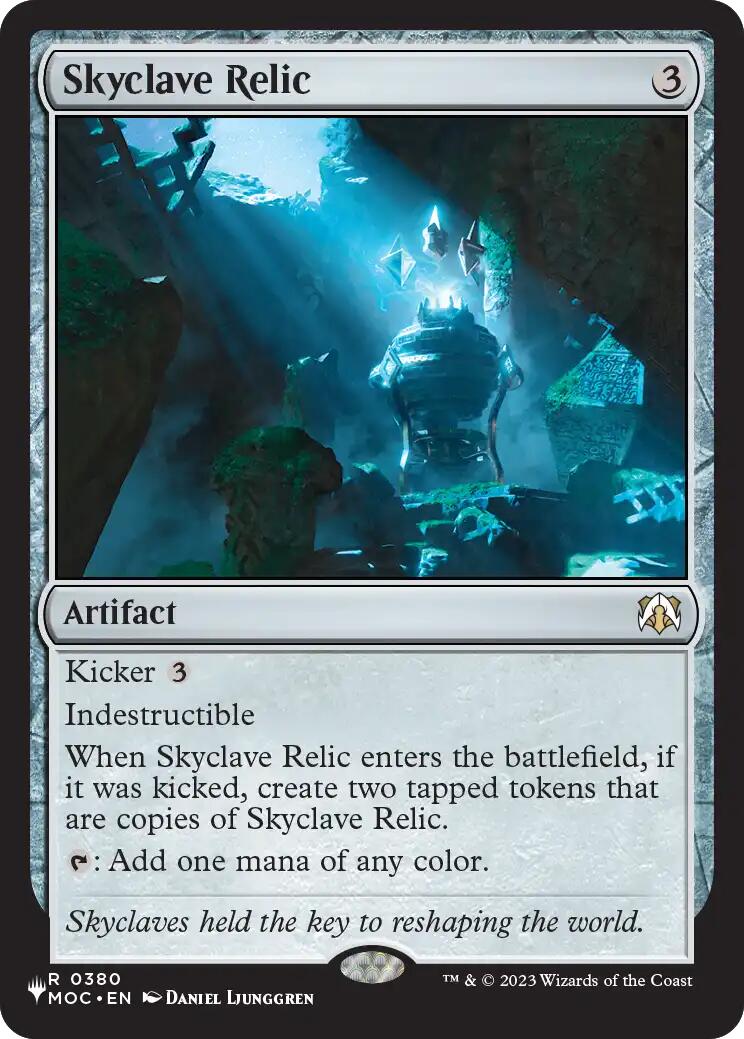 Skyclave Relic [The List] | Gate City Games LLC