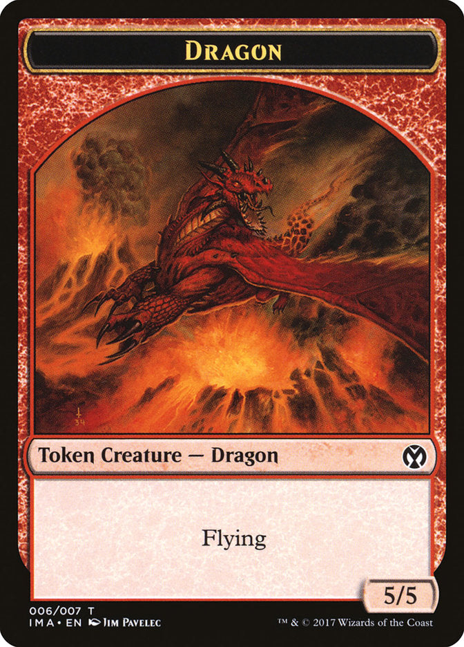 Dragon Token (006/007) [Iconic Masters Tokens] | Gate City Games LLC