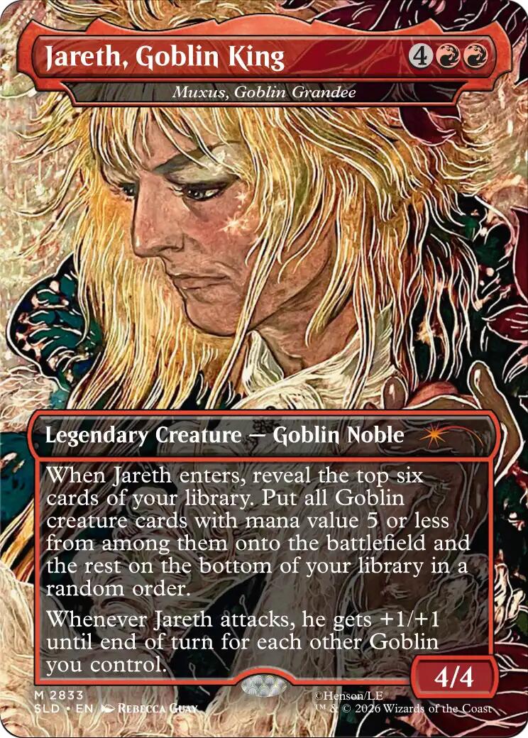 Jareth, Goblin King - Muxus, Goblin Grandee [Secret Lair Drop Series] | Gate City Games LLC