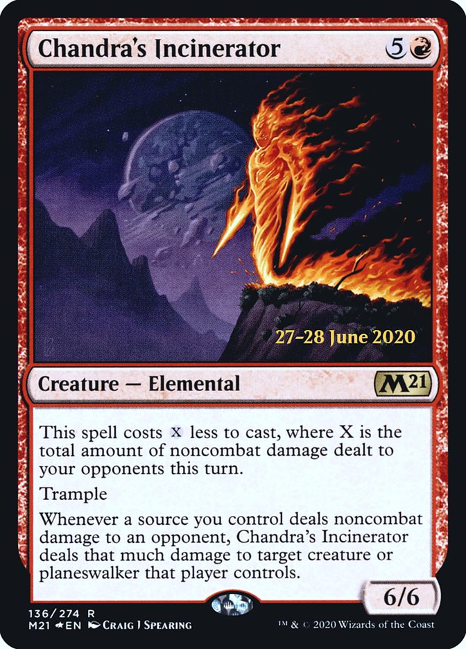 Chandra's Incinerator [Core Set 2021 Prerelease Promos] | Gate City Games LLC
