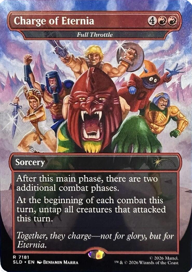 Charge of Eternia - Full Throttle [Secret Lair Drop Series] | Gate City Games LLC
