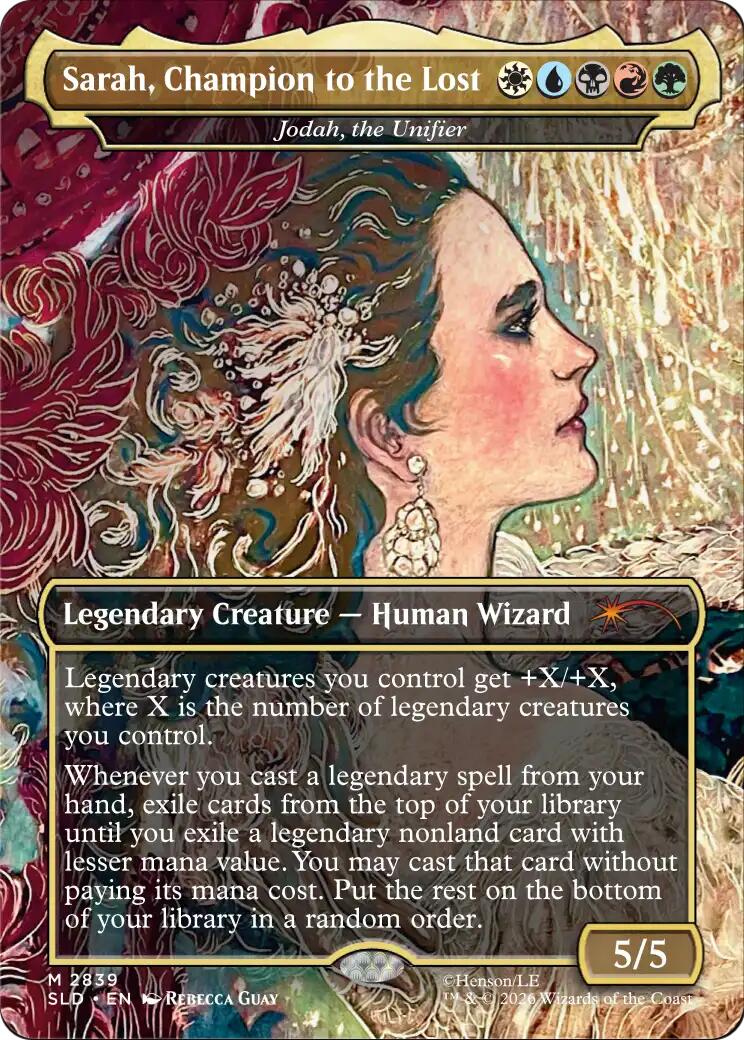 Sarah, Champion to the Lost - Jodah, the Unifier [Secret Lair Drop Series] | Gate City Games LLC