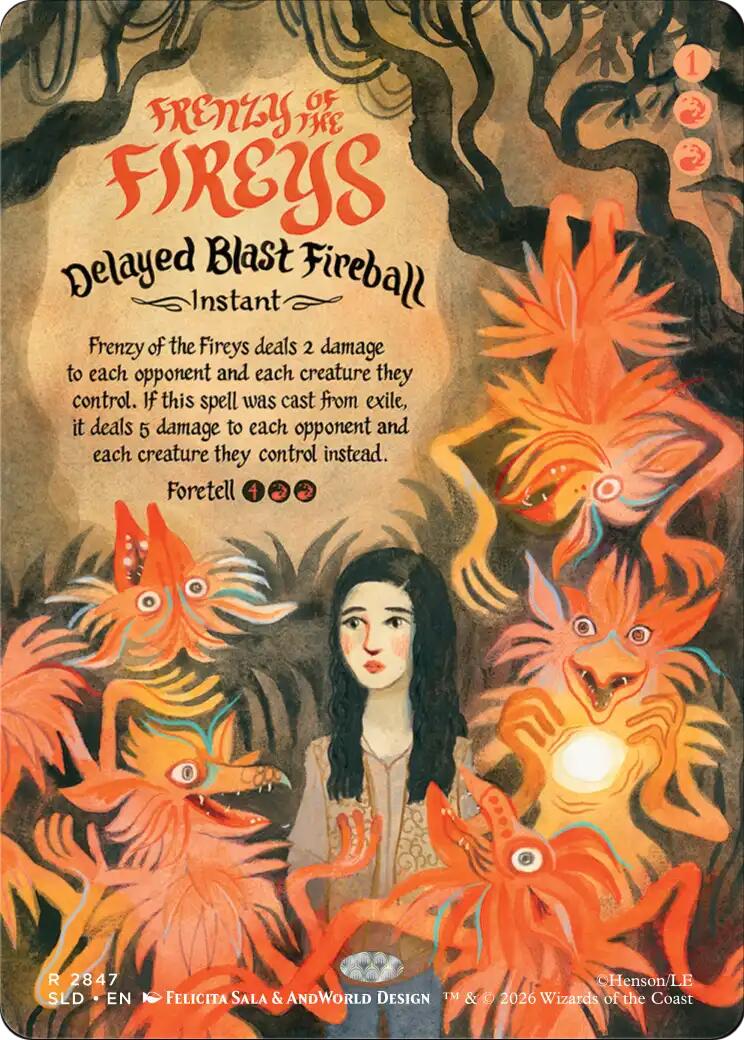 Frenzy of the Fireys - Delayed Blast Fireball [Secret Lair Drop Series] | Gate City Games LLC