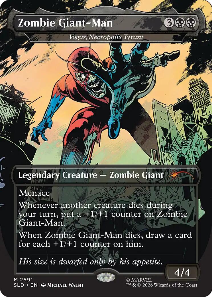 Zombie Giant-Man - Vogar, Necropolis Tyrant [Secret Lair Drop Series] | Gate City Games LLC