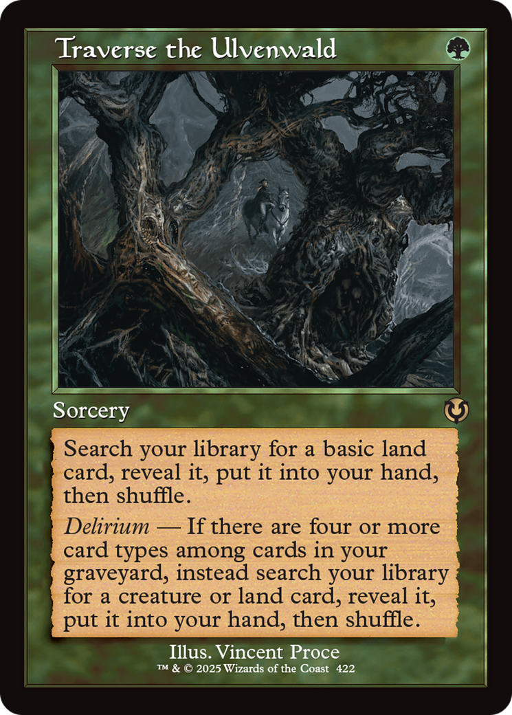 Traverse the Ulvenwald (Retro Frame) [Innistrad Remastered] | Gate City Games LLC