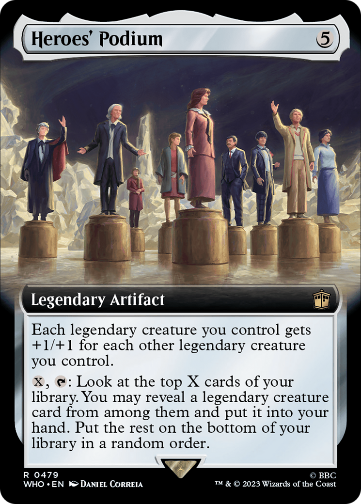 Heroes' Podium (Extended Art) [Doctor Who] | Gate City Games LLC