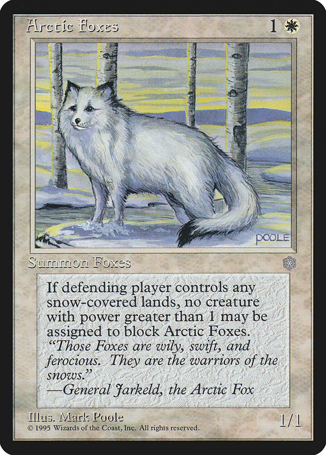 Arctic Foxes [Ice Age] | Gate City Games LLC