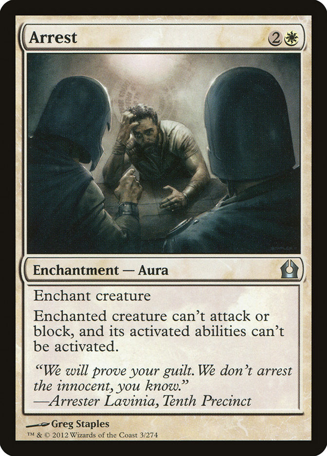 Arrest [Return to Ravnica] | Gate City Games LLC
