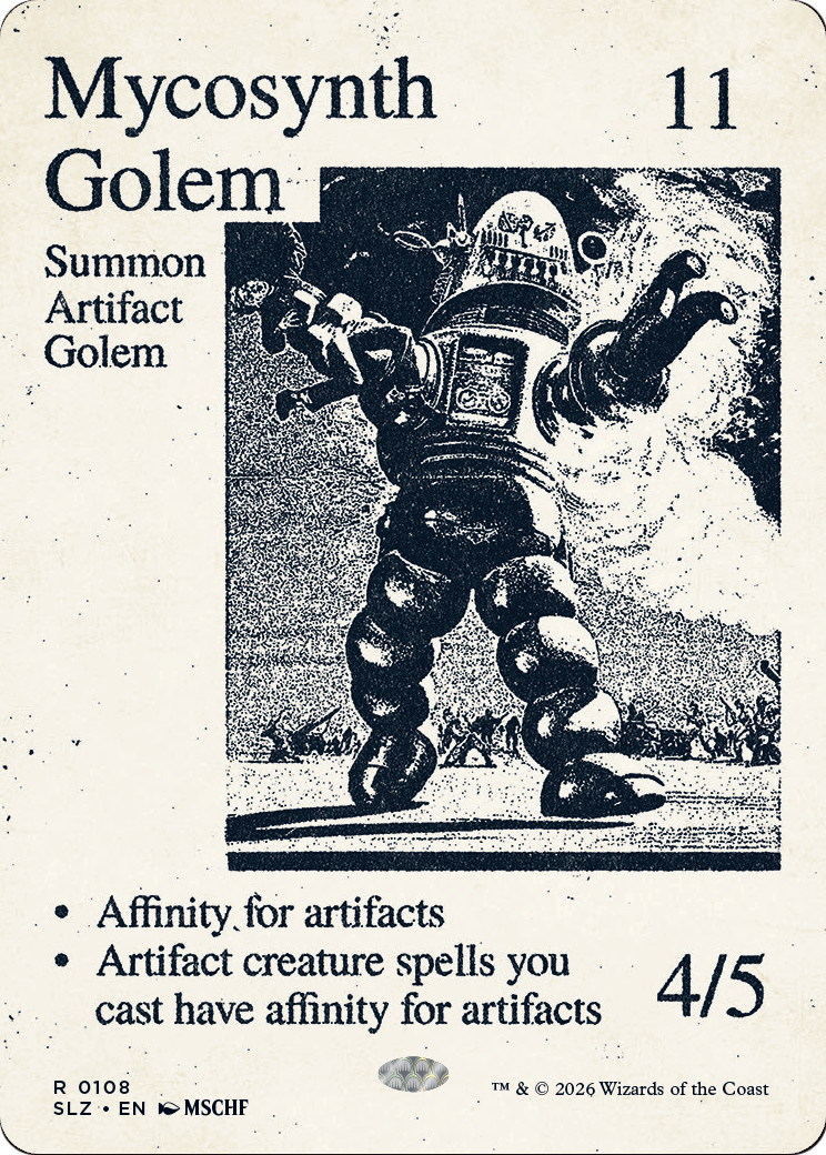 Mycosynth Golem (0108) [Secret Lair x MSCHF: The Zeta Set] | Gate City Games LLC