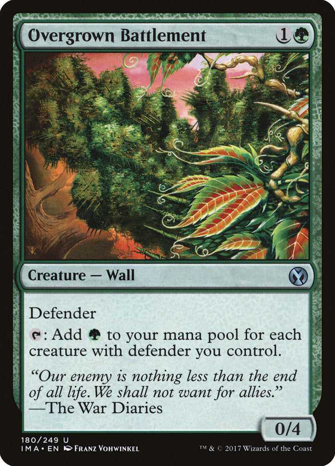Overgrown Battlement [Iconic Masters] | Gate City Games LLC