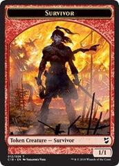 Survivor // Myr (023) Double-Sided Token [Commander 2018 Tokens] | Gate City Games LLC