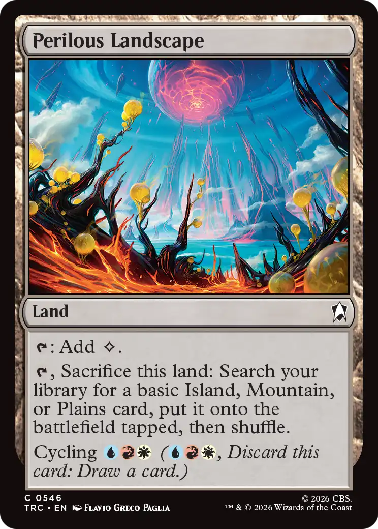 Perilous Landscape (Surge Foil) [Star Trek Commander] | Gate City Games LLC