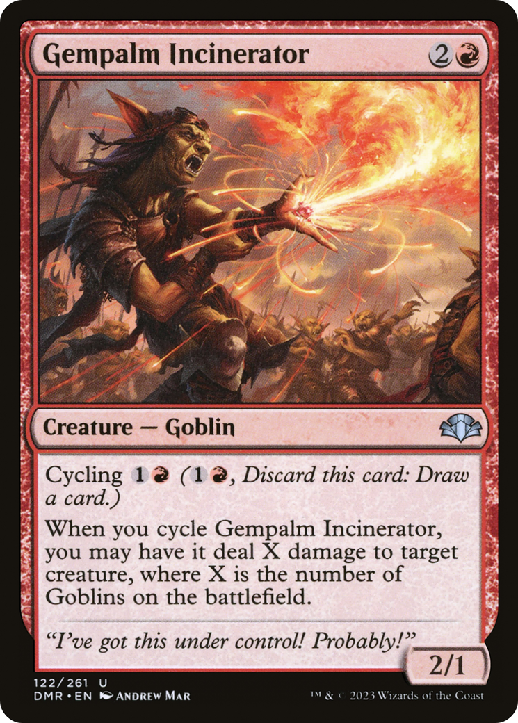 Gempalm Incinerator [Dominaria Remastered] | Gate City Games LLC