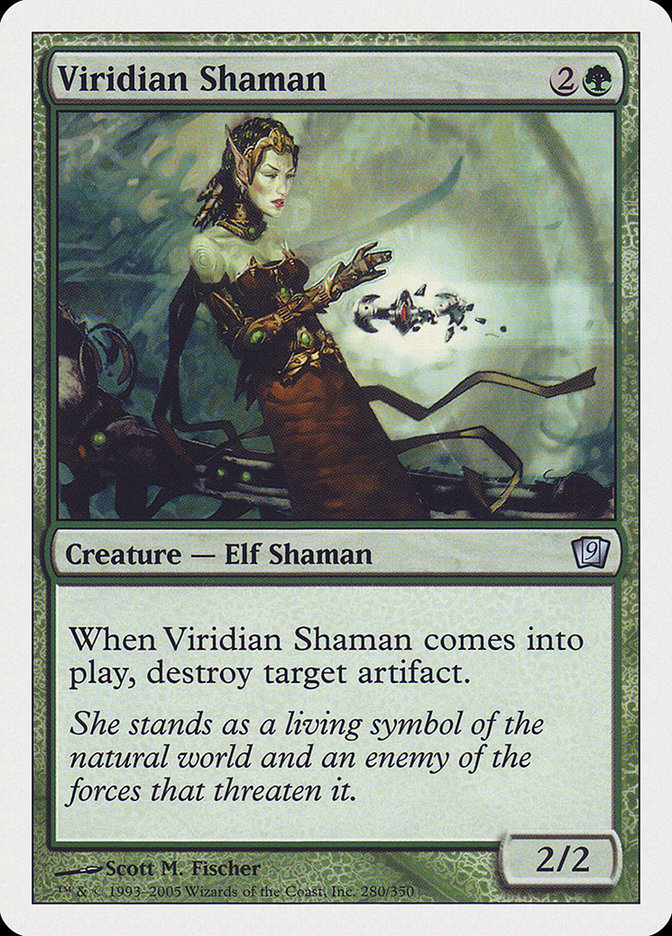 Viridian Shaman [Ninth Edition] | Gate City Games LLC