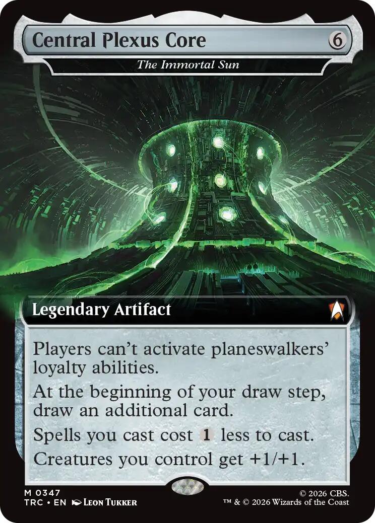 Central Plexus Core - The Immortal Sun (Extended Art) [Star Trek Commander] | Gate City Games LLC