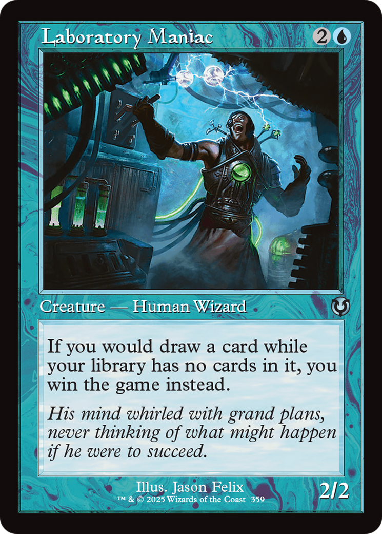 Laboratory Maniac (Retro Frame) [Innistrad Remastered] | Gate City Games LLC