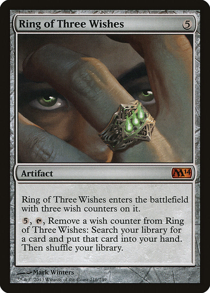 Ring of Three Wishes [Magic 2014] | Gate City Games LLC