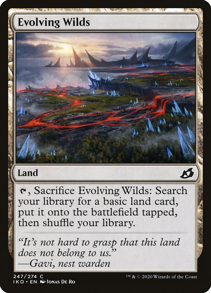 Evolving Wilds [Ikoria: Lair of Behemoths] | Gate City Games LLC