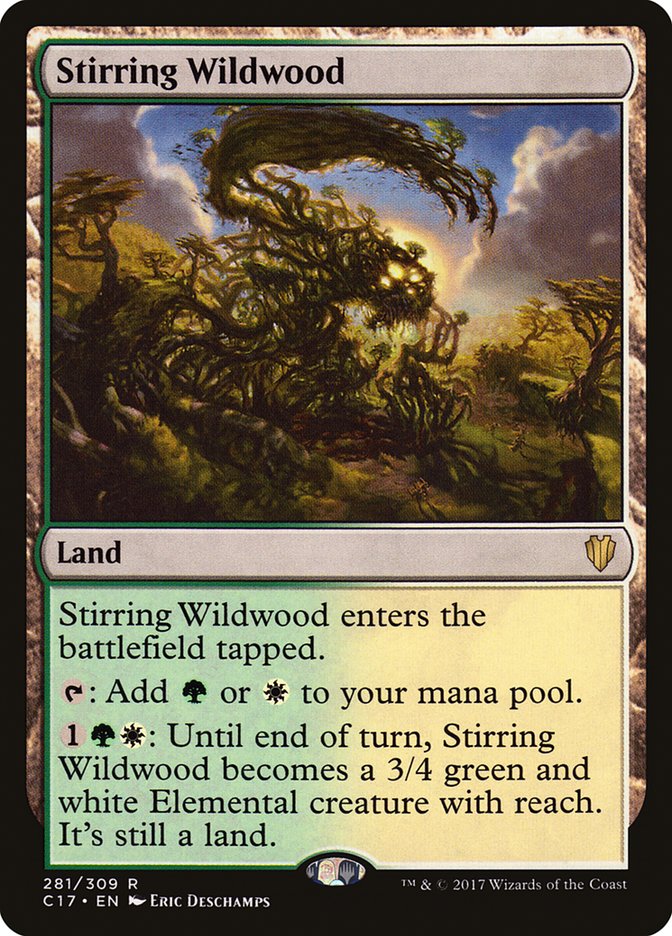 Stirring Wildwood [Commander 2017] | Gate City Games LLC