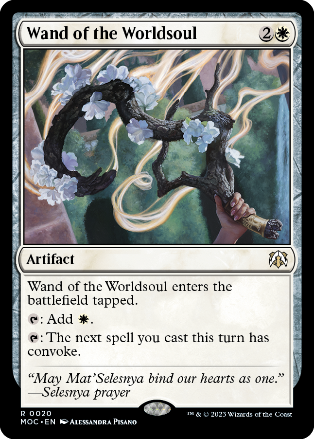 Wand of the Worldsoul [March of the Machine Commander] | Gate City Games LLC