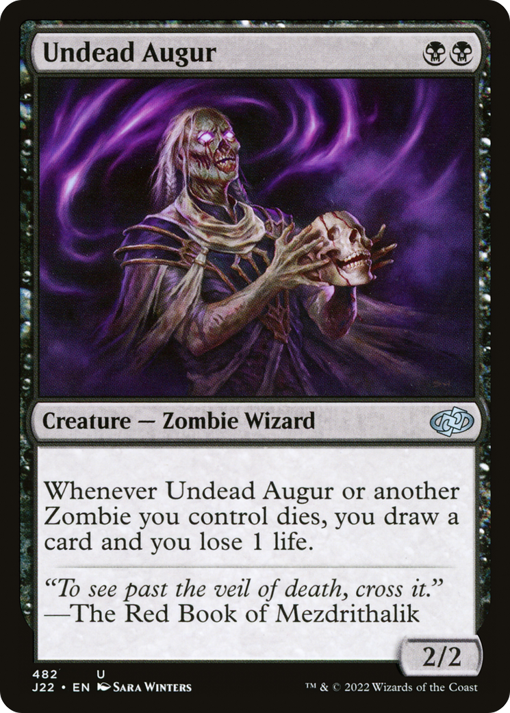 Undead Augur [Jumpstart 2022] | Gate City Games LLC