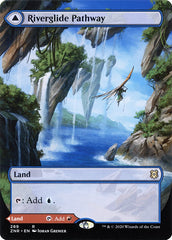 Riverglide Pathway // Lavaglide Pathway (Borderless Alternate Art) [Zendikar Rising] | Gate City Games LLC