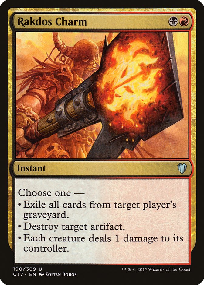Rakdos Charm [Commander 2017] | Gate City Games LLC