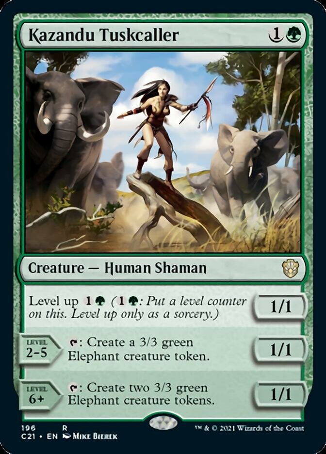 Kazandu Tuskcaller [Commander 2021] | Gate City Games LLC