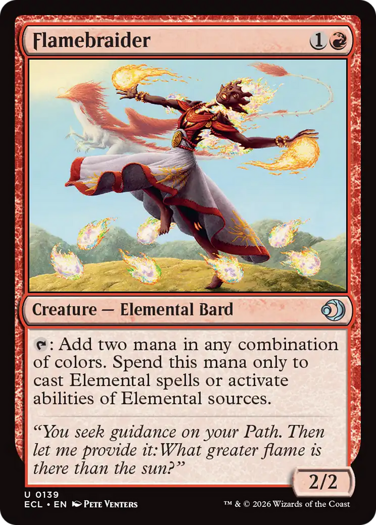Flamebraider [Lorwyn Eclipsed] | Gate City Games LLC