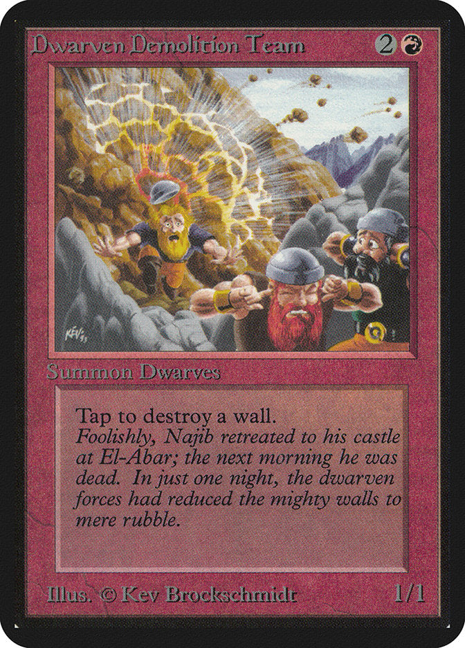 Dwarven Demolition Team [Alpha Edition] | Gate City Games LLC