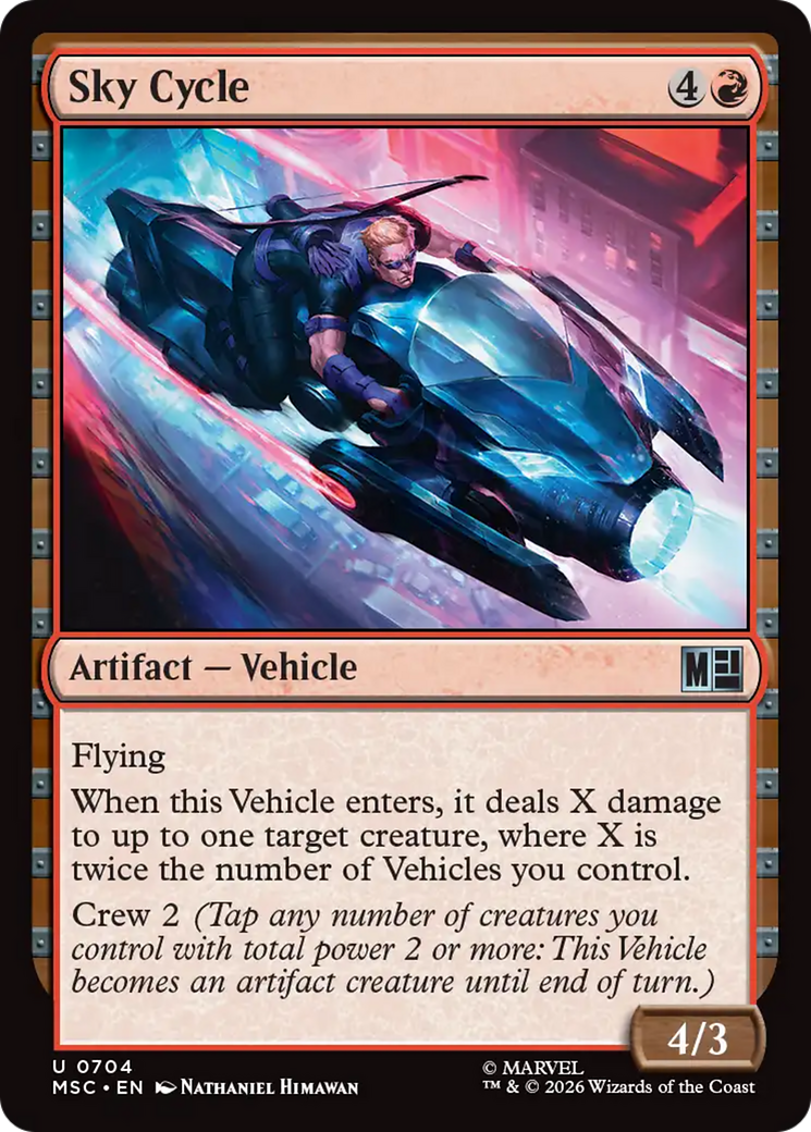 Sky Cycle [Marvel Super Heroes Commander] | Gate City Games LLC