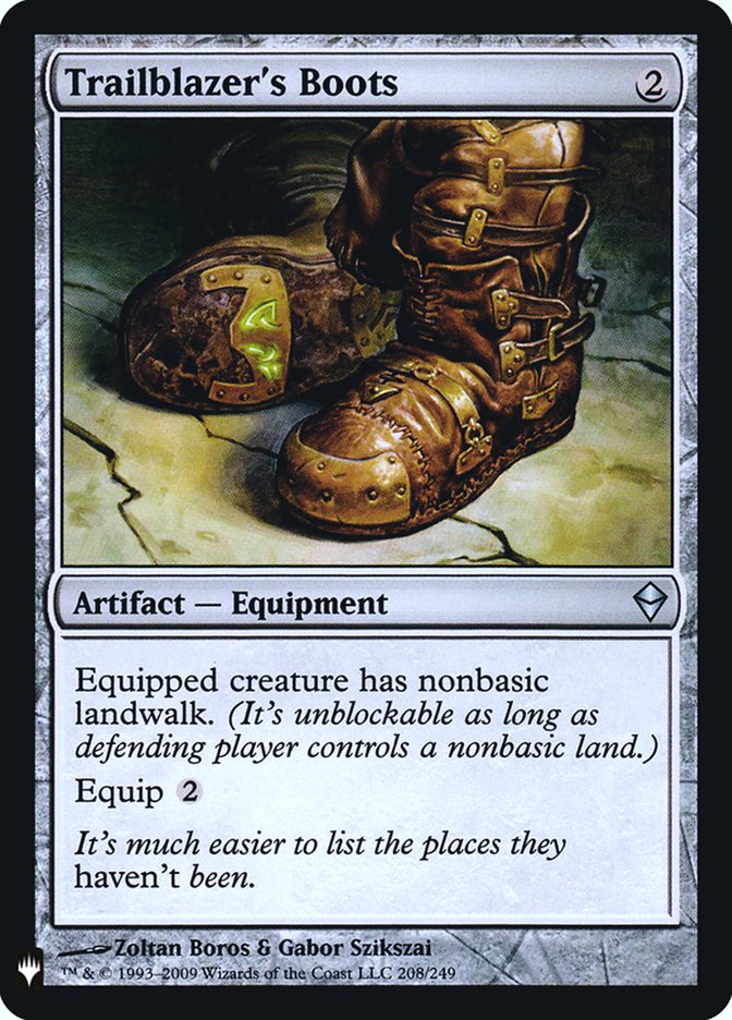 Trailblazer's Boots [Mystery Booster] | Gate City Games LLC